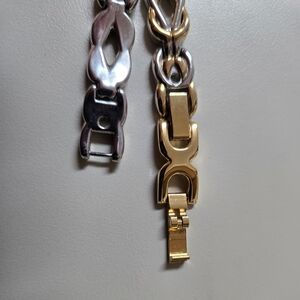 Quality Gold and Silver Women's Bracelet, 7"